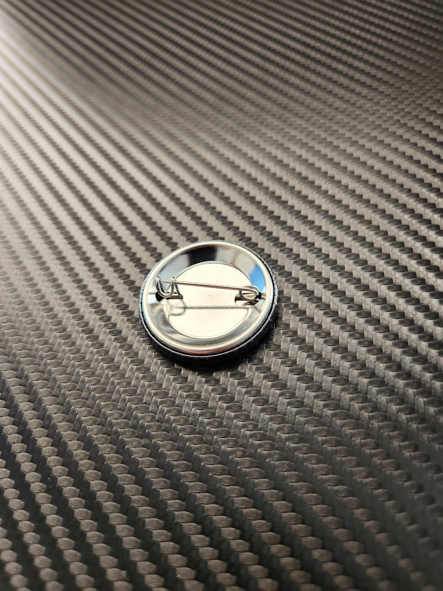 1.25" Shatter Iridescent Custom Pinback Buttons