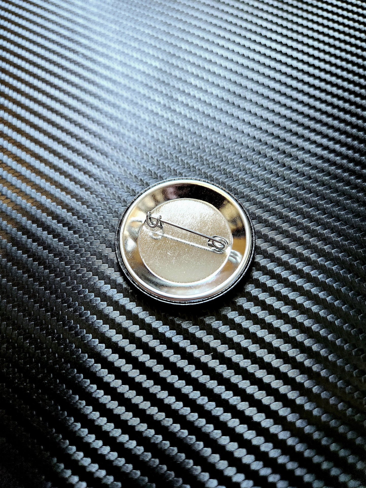 1.75" Shatter Iridescent Custom Pinback Buttons