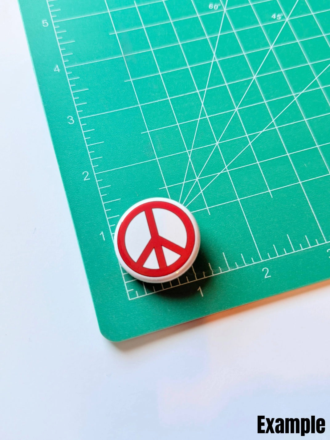 1.25" Holographic Custom Pinback Buttons