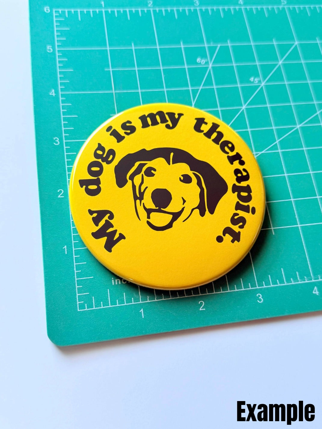 3.5" Standard Custom Pinback Buttons