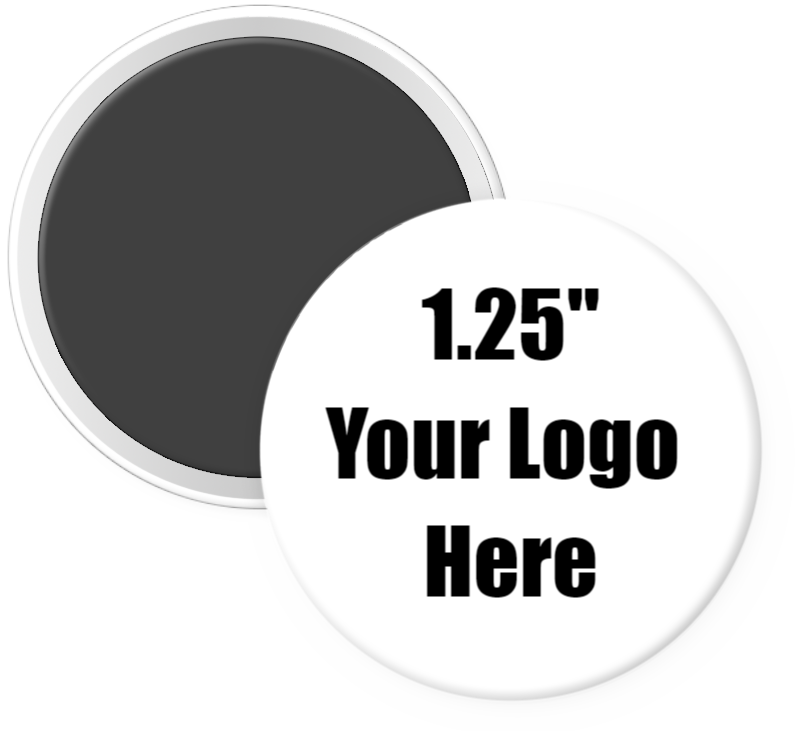 1.25" Magnet Back Custom Buttons