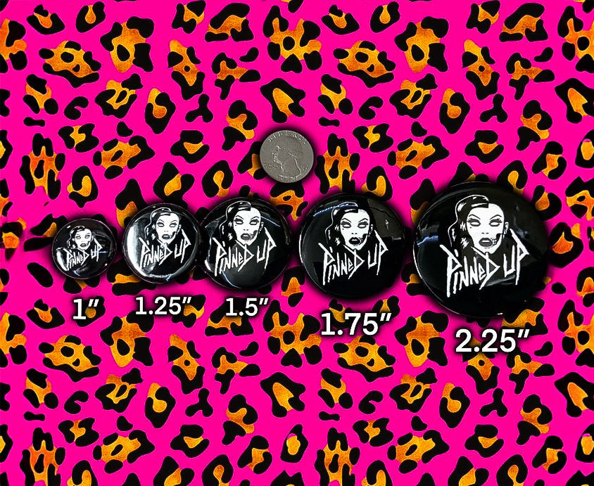 1.75" Holographic Custom Pins