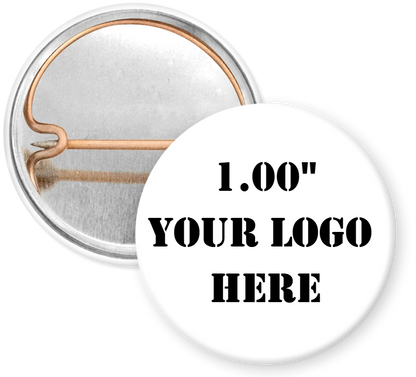 1.00" Standard Custom Pinback Buttons