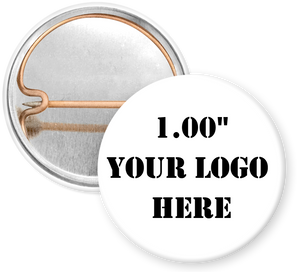 1.00" Standard Custom Pinback Buttons