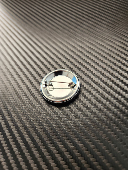 1.25" Shatter Iridescent Custom Pinback Buttons