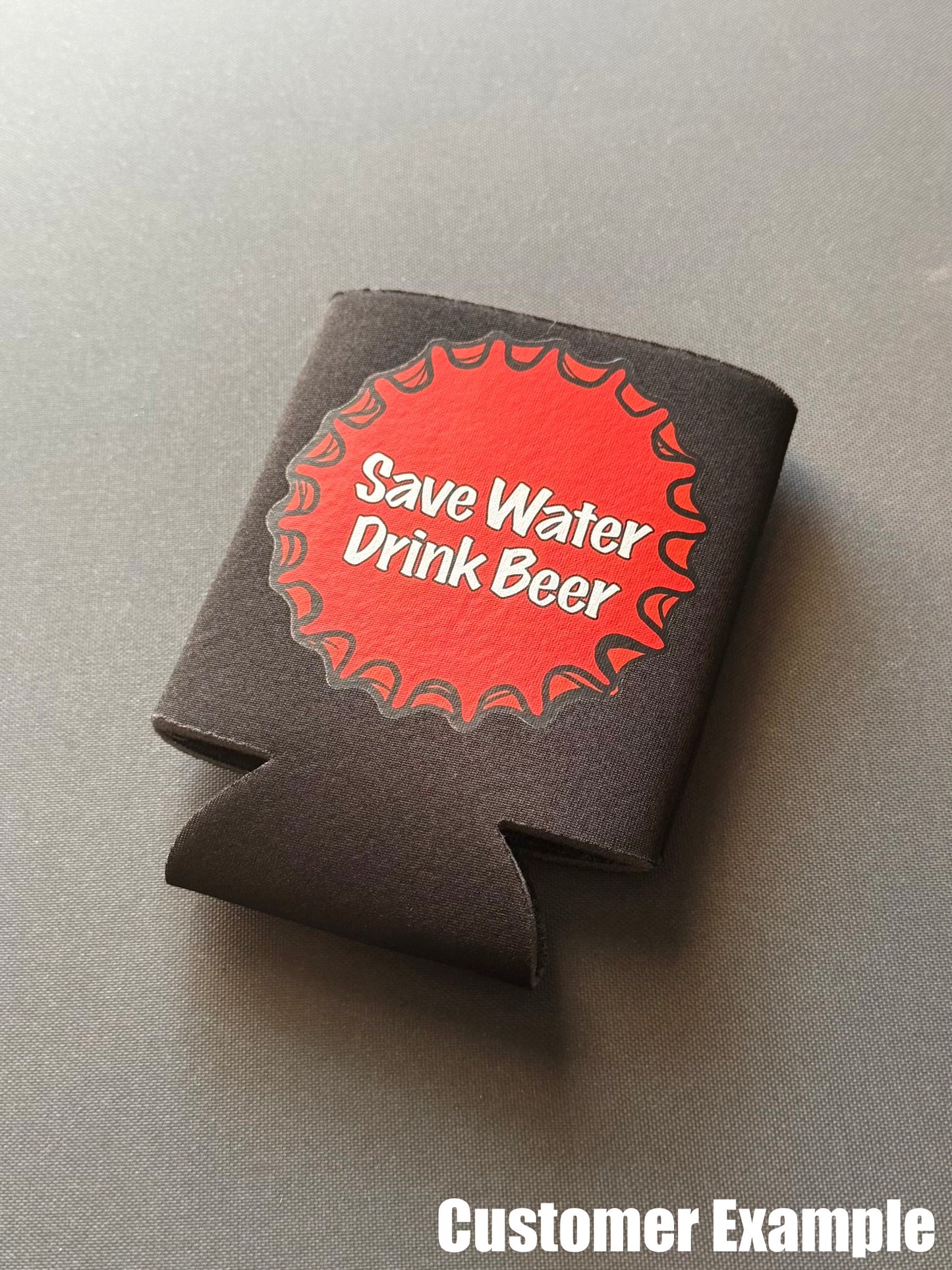 12oz Koozie "Your Logo/Design" Sublimation Print Drink Cooler Sleeves