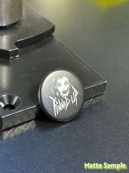 1.5" Matte Finish Custom Pinback Buttons