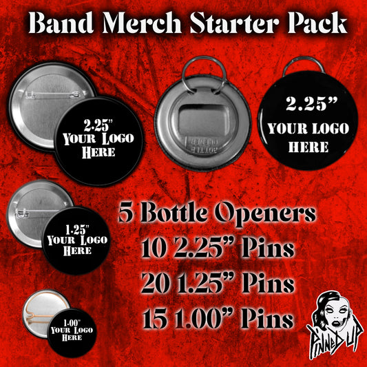 Band Merch Starter Pack Bundle