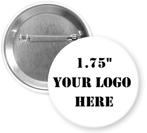 1.75" Standard Custom Pinback Buttons