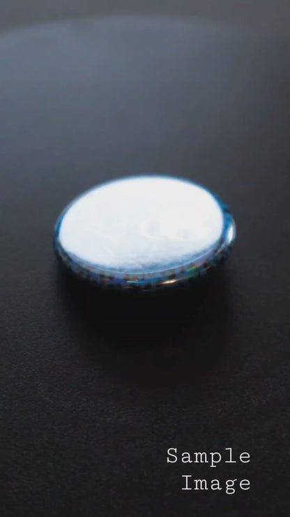 1.25" Shatter Iridescent Custom Pinback Buttons