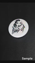 Load and play video in Gallery viewer, 1.75&quot; Dot Iridescent Custom Pinback Buttons
