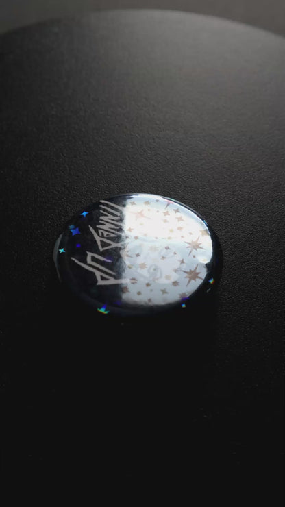 2.25" Star Iridescent Custom Pinback Buttons