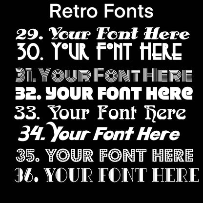 Create Your Own Custom Vinyl Lettering Decal