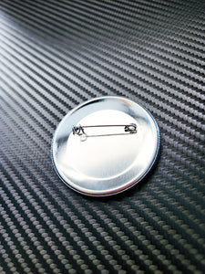 2.25" Matte Holographic Custom Pin