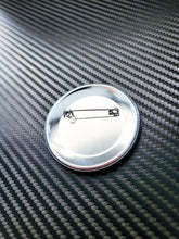 Load image into Gallery viewer, 2.25&quot; Holographic Custom Pin (1 button)

