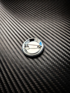 1.25" Matte Holographic Custom Pin (1 button)